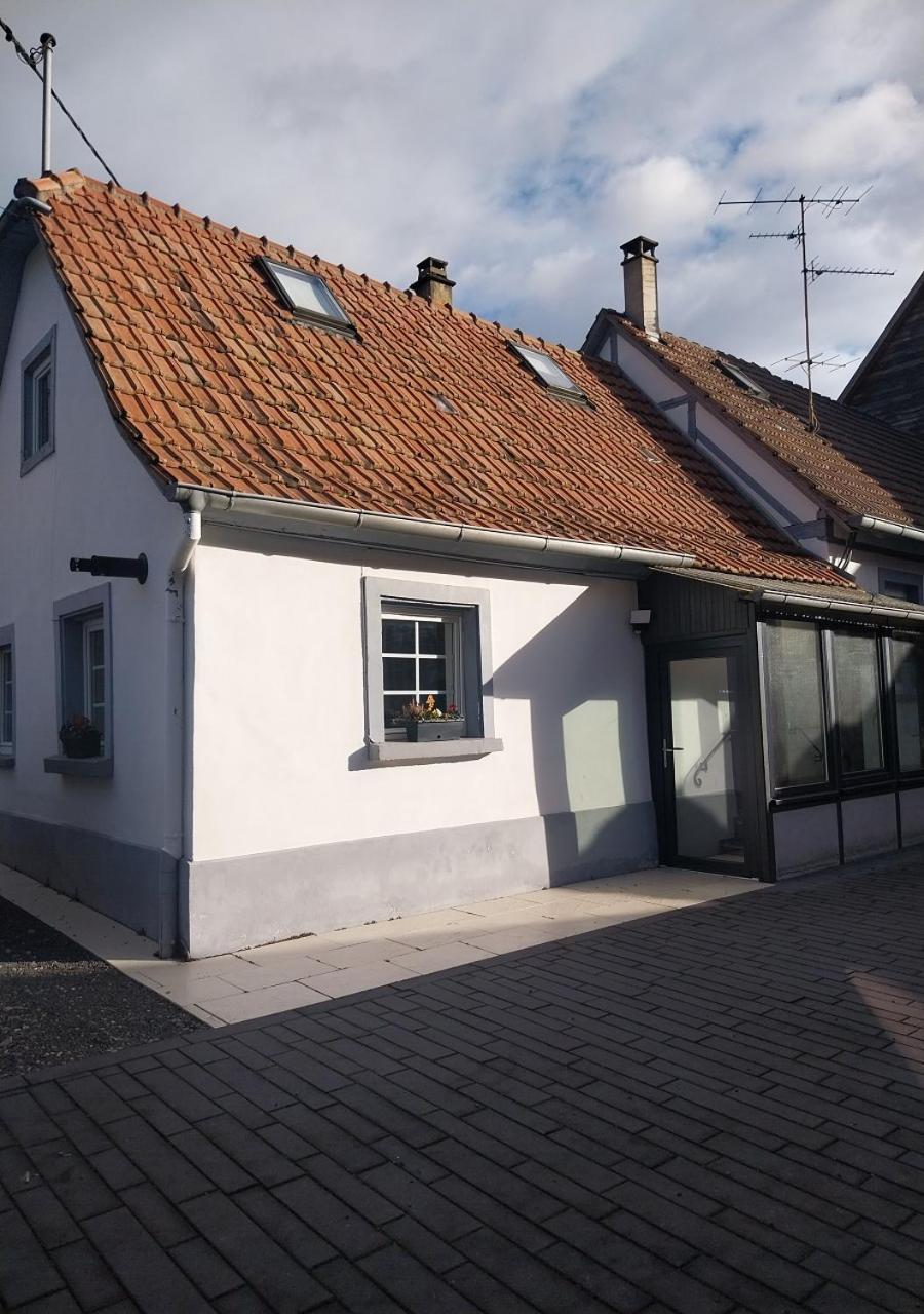 Charmant Cottage De Village Wittisheim Exterior foto